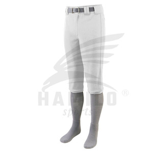 Pantalons de baseball personnalisés en gros, respirants, séchage rapide, 100 % polyester, ensemble de vêtements de sport, design personnalisé pour uniforme d'équipe en ligne - Product Image 2