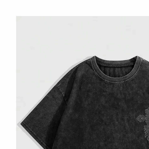 Vente chaude Conception DTG OEM Imprimer Conception Personnalisée Tendance T-shirt pour Femmes Chemises Causal Wear T-shirts pour Dames 2024 - Product Image 3