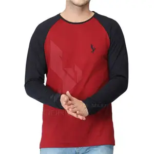 OEM GYM Long-Sleeved Shirt Latest Custom Full Sleeve T shirts Cheap Fitness Blank Muscle Fit Men's Long Sleeve T Shirts