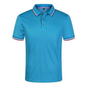 Polo con estampado de pantalla para hombre, ropa de algodón mezclado, camisetas de manga corta, logotipo personalizado, venta al por mayor, 2022 - Product Image 1