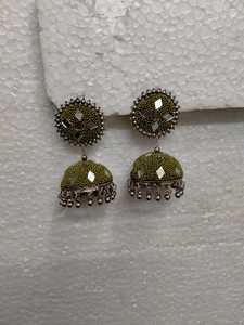 Boucles d'oreilles lac couleur argent sur mesure avec miroir idéal pour la revente par les magasins de bijoux de mode - Product Image 3