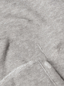 Sweat à capuche personnalisé coupe légèrement ample à capuche personnalisé à la mode gris éponge français pull à capuche hommes 100% coton - Product Image 4