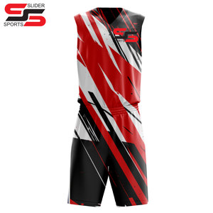 Uniforme de baloncesto de equipo personalizado profesional con logotipo personalizado Conjunto de uniforme de baloncesto sin mangas clásico unisex Ropa deportiva hecha - Product Image 1