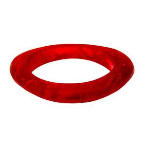 Brazalete de resina personalizado para mujer y niña, joyería única, color rosa Natural, brazaletes de Jade - Product Image 4