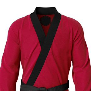 Jiu jitsu kimono kimono de jiu jitsu Vente en gros Vêtements de combat Bjj pour hommes Costumes d'arts martiaux Uniformes de karaté de couleur unie OEM 2025 - Product Image 5