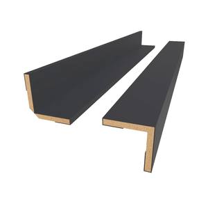 Profil mural en bois MDF écologique moderne, revêtement intérieur décoratif, installation facile pour les accessoires de meubles, garniture murale - Product Image 1