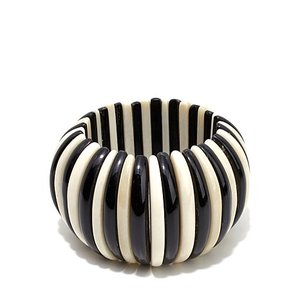 Ensemble de bracelets en résine marbrée géométrique imprimée pour femmes - Product Image 4