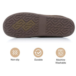 Pantuflas de Hotel de Diseño Nuevo y Moderno con Suela Gruesa, Pantuflas Desechables de Felpa Recicladas para Huéspedes - Product Image 4