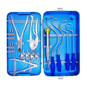 Ensembles de petits fragments de chirurgie orthopédique Ensembles de grands fragments Instruments médicaux de réparation de fractures traumatiques en acier inoxydable de haute qualité - Product Image 5