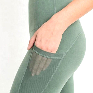 Tasa razonable Top Trending Mujeres Fitness Leggings Material duradero Últimos diseños Fitness leggings Cintura alta sin costuras - Product Image 4