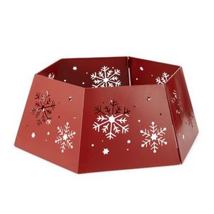 Collar de Árbol Plegable Ecológico Hecho a Mano de Hierro, Artículo Navideño de Alta Calidad para Soporte de Árbol - Product Image 6