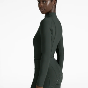 Camiseta de equitación atlética para mujer, ligera, transpirable, de tejido elástico que absorbe la humedad, para montar a caballo, cómoda para el verano - Product Image 2