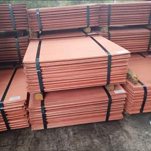 Manufacturer 99.99% <b>Copper</b> <b>Cathode</b> Plate C11000 90/10 <b>Copper</b> Nickel Alloy Sheet Plate for Electronics Industry High Standard - Product Image 1