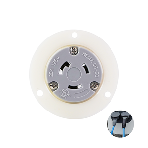 Vente chaude L14-20 NEMA Sortie à bride NEMA Prise à bride verrouillable à connexion rapide pour une utilisation sans tracas - Product Image 1