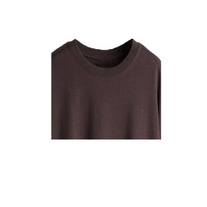 Camiseta de Manga Larga con Cuello Redondo para Mujer, Talla Grande, 100% Algodón Orgánico, Transpirable, Ecológica, Informal, con Logotipo Bordado en la Parte Delantera - Product Image 4
