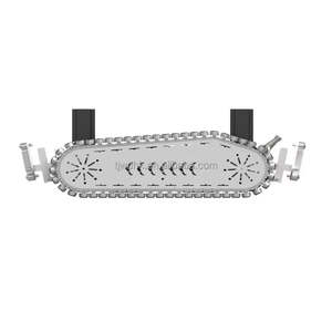 Châssis de robot d'escalade mural magnétique WD à bas prix, état neuf, utilisation pour l'inspection de la construction, moteur 2x200W, engrenage PLC - Product Image 3