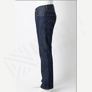 Pantalones Vaqueros Sostenibles de Alta Calidad para Hombre, Corte Recto, OEM, Estilo Casual, Diseño Creativo, Pantalones Nuevos, Color Personalizado - Product Image 3