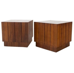 <strong>Rustic</strong> Wooden Side <strong>Table</strong> Cube Design Handcrafted Accent <strong>Table</strong> Solid Wood <strong>End</strong> <strong>Table</strong> marble toped Bedroom Furniture Modern Decor - Product Image 1