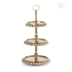 Elegante Soporte para Tartas de Metal con Acabado Moderno, Ideal para Tartas de Boda y Decoración de Fiestas - Product Image 2
