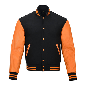 Veste pour hommes personnalisée fabrication pakistanaise Lettermen nouveau style de veste universitaire respirante grande taille pour hommes veste de baseball universitaire pour hommes - Product Image 1