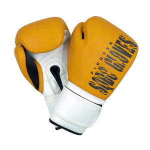 Nouvelle conception Gants de boxe en cuir personnalisés Meilleurs gants de sport Gants de boxe et de MMA Muay Thai Sanda avec fermeture à boucle et crochet - Product Image 3