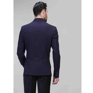 Blazer Azul Marino Clásico de Diseño Único para Hombre, Chaqueta Formal con Acabado Premium para Eventos, Suministro Disponible en Todo el Mundo - Product Image 1