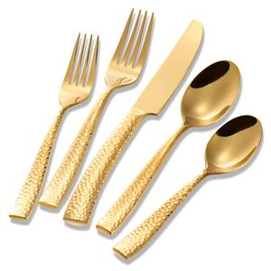 Juego de cubiertos de diseño elegante, juego de cubiertos de Metal para casa de Hotel, juego de cubiertos de Navidad de acero inoxidable de alta calidad para bodas - Product Image 2