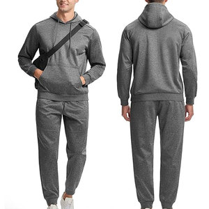 Survêtement tactique Vêtements survêtement de course personnalisé pour hommes Sports athlétiques Entraînement décontracté Full Zip Survêtement à capuche - Product Image 5