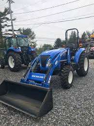 Tracteurs New Holland 25S Mini 37HP d'occasion en parfait état, légèrement utilisés, avec chargeur frontal, pour l'agriculture, à vendre - Product Image 6