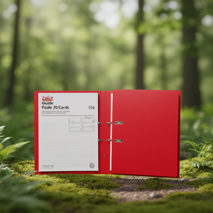 Leitz Guide <b>Cards</b> Red 50 Pack File <b>Folder</b> Accessories - Product Image 3