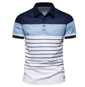 Nouveauté 2025 polo de haute qualité pour hommes polo personnalisé design vente en gros polo de golf par sublimation pour hommes polo t-shirts - Product Image 1