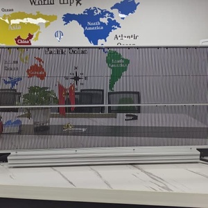 Mur vidéo LED extérieur étanche P2.6 5000cd, écran d'affichage à grille transparente en maille, angle de vision de 160°, CMS basé sur le cloud pour - Product Image 3