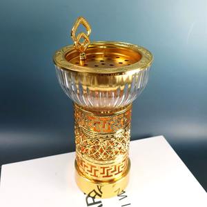 เครื่องเผาธูปโลหะอาหรับทรงเอวเล็กเครื่องหอม - Product Image 3