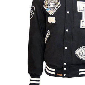 Chaquetas Varsity de Alta Calidad para Hombre, Precio al por Mayor, Cómodas, Premium, Diseño Único, Chaquetas Varsity con Mangas de Cuero - Product Image 5