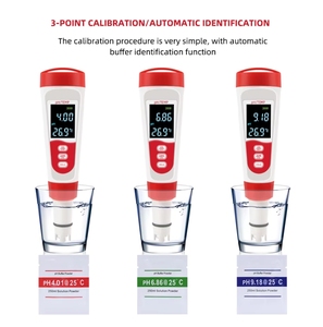 Testeur de <span class=keywords><strong>pH</strong></span>/température 2 en 1, écran LCD numérique, qualité de l'eau, pour stylo, pour l'irrigation agricole, OEM/ODM personnalisable, garantie 1 an - Product Image 5