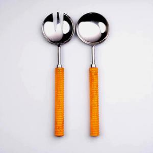 Ustensile de service en or Royal mat et or Rose de haute qualité avec une poignée au Design unique pour une utilisation dans la cuisine moderne - Product Image 4