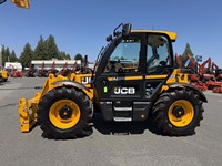 Chariot télescopique agricole JCB 532-60 alliant des performances de levage impressionnantes et un confort d'opérateur exceptionnel pour maximiser la productivité