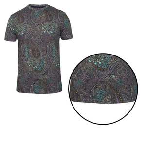T-shirt vierge personnalisable pour homme, 100 % coton respirant, coupe droite, épaules tombantes, col rond, haute qualité, ODM/OEM - Product Image 6
