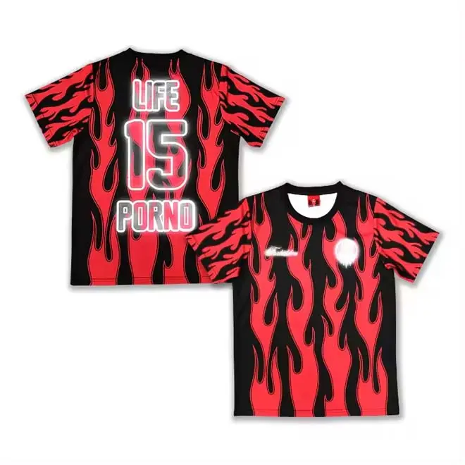 Set di magliette da calcio in uniforme da calcio sublimata personalizzata abbigliamento sportivo