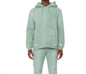 ชุดวอร์มกางเกงสวมหัวทรงหลวมสำหรับผู้ชายปรับแต่งโลโก้ได้พร้อมคุณสมบัติขนาดใหญ่พิเศษ - Product Image 2