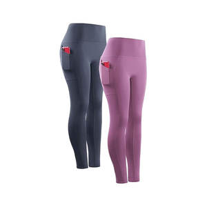 Pantalones de yoga sin costuras para mujer, mallas para realzar glúteos, ropa deportiva para gimnasio con logotipo personalizado - Product Image 6