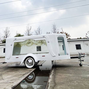 Carro eléctrico Retro tradicional de alta calidad, suministros funerarios especiales, nueva condición, transporte fúnebre de caballos - Product Image 4