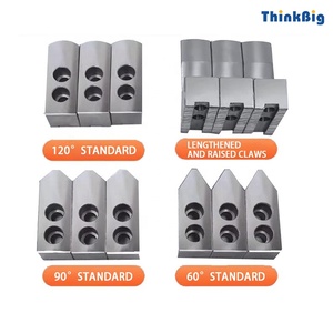 Mandril de acero suave de 6 pulgadas con potencia hidráulica de 3 mordazas para torno <span class=keywords><strong>CNC</strong></span> acepta personalización - Product Image 4