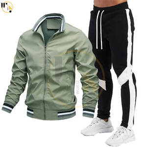 Chándales de gimnasio de diseño personalizado para hombre, alta calidad, 100% algodón, transpirable, informal, sublimación, últimos conjuntos de ropa deportiva de invierno - Product Image 3