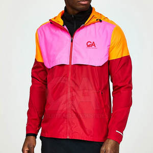 Chaqueta cortavientos para hombre al aire libre, ropa de entrenamiento para correr, chaqueta cortavientos personalizada para hombre a la venta 2025 personalizada - Product Image 2