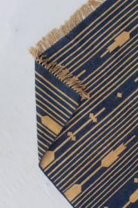 Alfombra de área de algodón hecha a mano, alfombra geométrica lavable de gran tamaño para exportación - Product Image 5