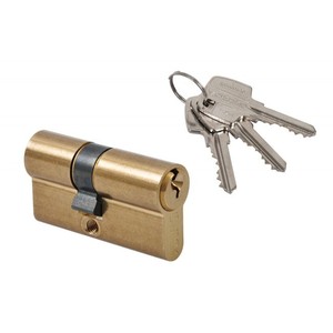 กระบอกประตู E1 Gerda 40/45ทองเหลือง - Product Image 1