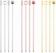 Premium Stainless Steel Olive Picks Reusable Metal Skewers Heavy Duty Bar Kitchen Party <b>Essentials</b> - Product Image 1