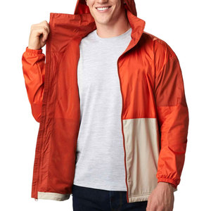 Chaqueta Cortavientos Informal con Cremallera, Chaqueta Cortavientos Ligera para Invierno - Product Image 3