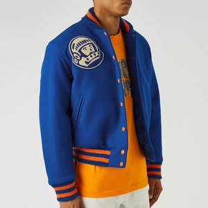 แจ็กเก็ตเลตเทอร์เมนของผู้ชายน้ำหนักเบา400GSM ของผู้ใหญ่แจ็คเก็ตเข้ารูปเป็นมิตรกับสิ่งแวดล้อม - Product Image 4